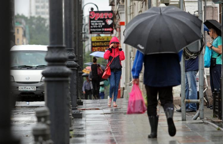 Во Владивостоке во второй половине дня ожидается сильный дождь