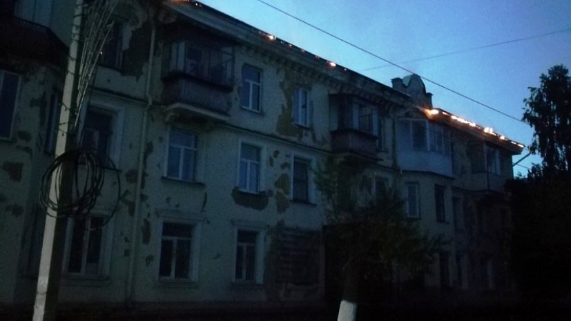 В Челябинской области было эвакуировано 75 человек во время крупного пожара