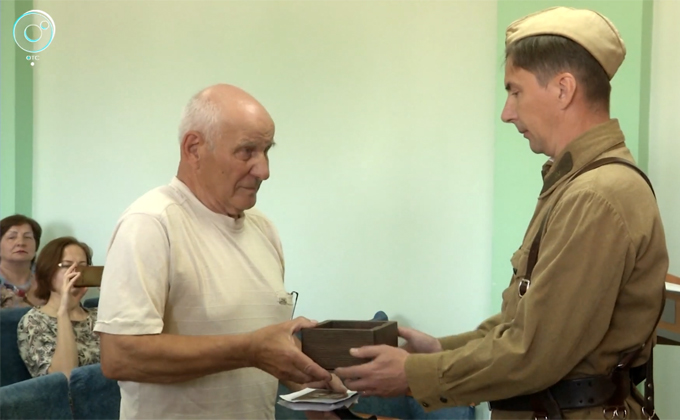 Смертный медальон красноармейца передали сыну спустя 70 лет