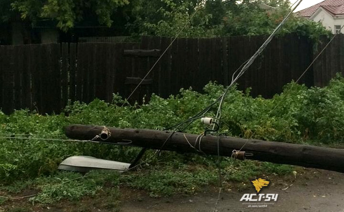 Новосибирцы позавидовали урагану в Карасуке