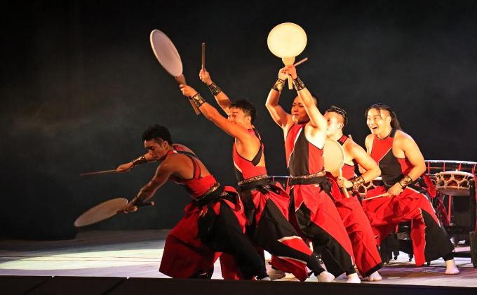 Танцующие японские барабанщики зажгли в Академгородке
