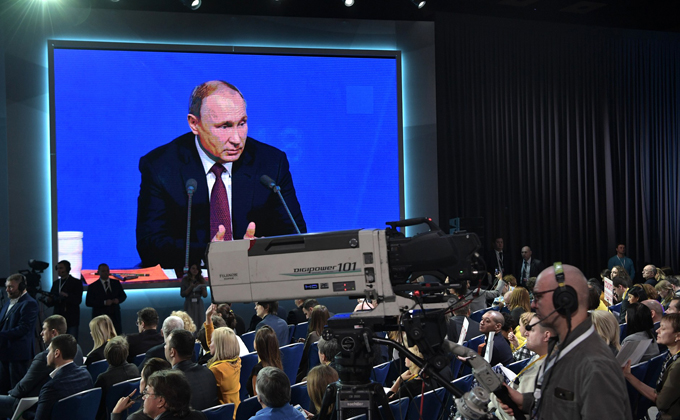 Коллективный просмотр Путина устроят в новосибирских библиотеках