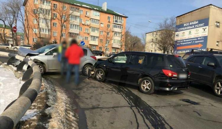 Жёсткое ДТП произошло во Владивостоке