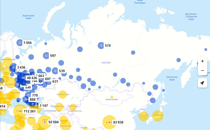 Карта коронавируса 29 апреля: новая статистика заболевших в России