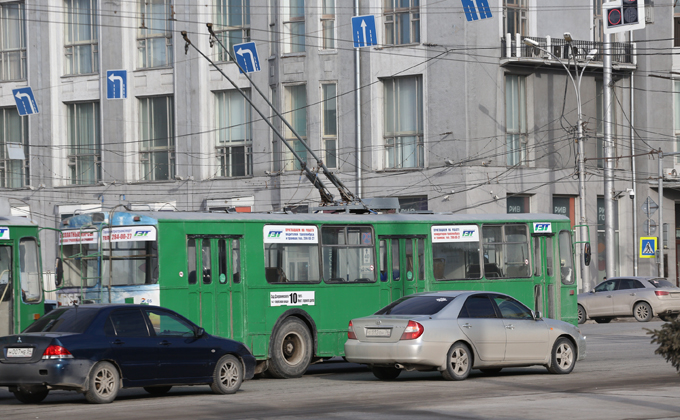 Движение общественного транспорта хотят сократить из-за коронавируса в Новосибирске