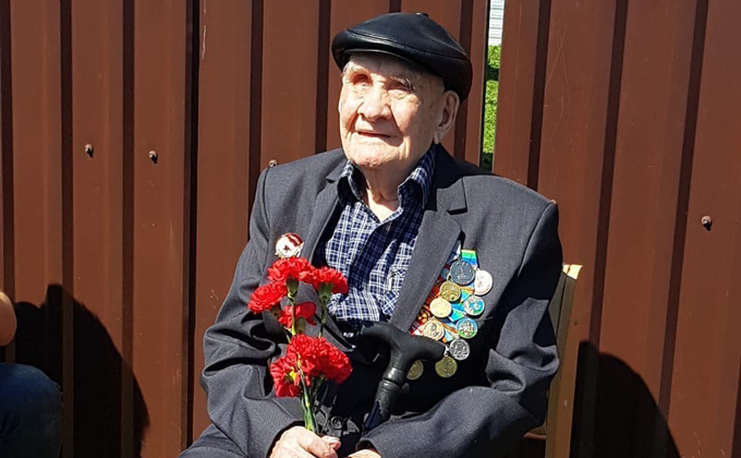 Ветерана, бравшего Берлин, чествовали в Коченевском районе