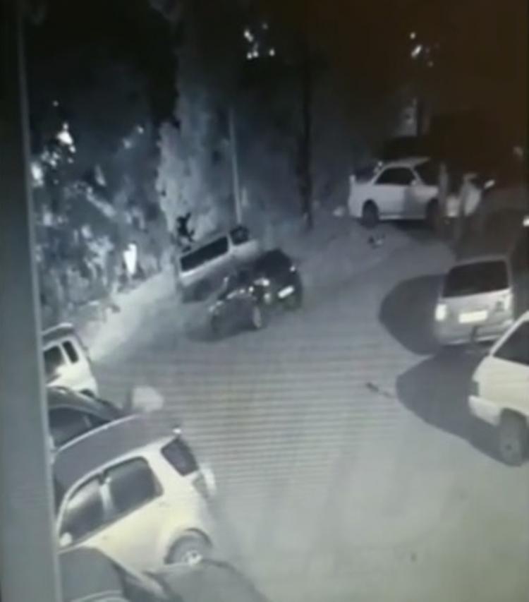 Во Владивостоке компания пьяных парней повредила автомобили