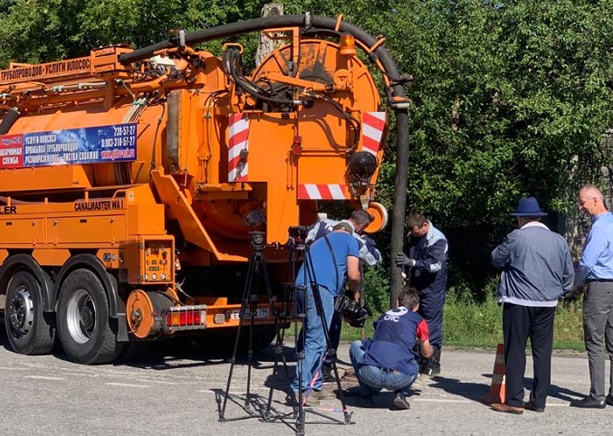 В селе Ташара Мошковского района решили многолетнюю проблему с канализацией