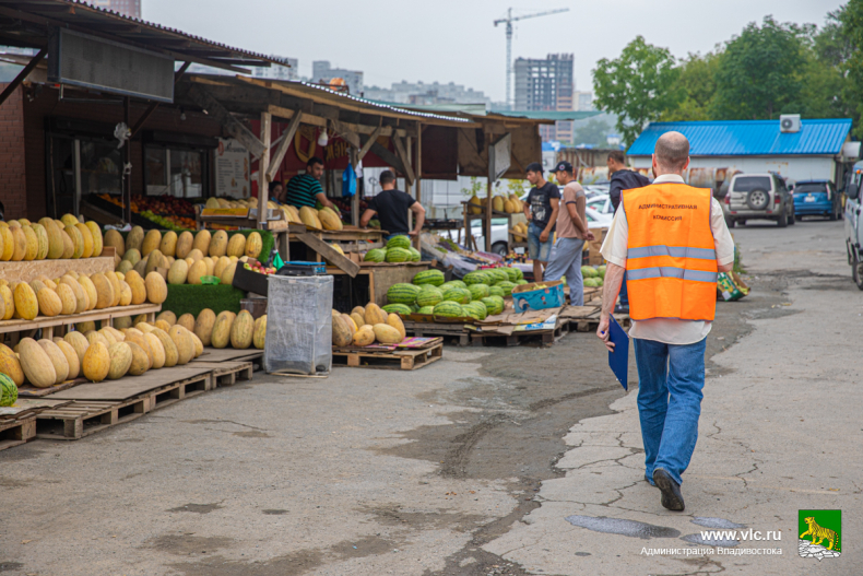 Продавцов арбузов и дынь привлекли к ответственности во Владивостоке
