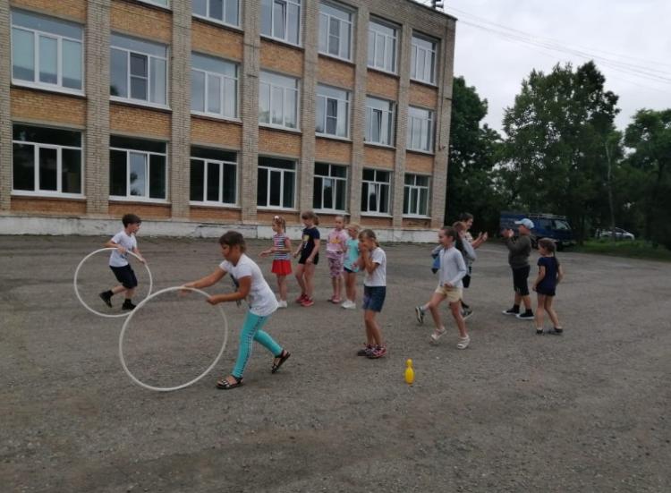 День физкультурника в пришкольных лагерях Владивостока прошел активно