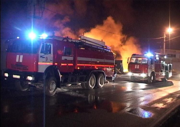 Масштабный пожар полыхал в Приморье