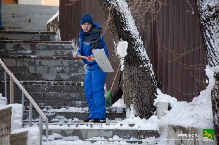 Более 700 материалов составлено во Владивостоке за неубранный снег