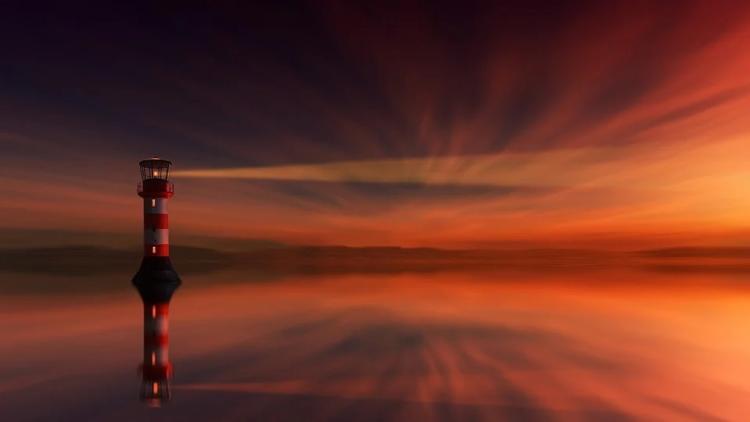 «Красивый пейзаж, колоритный»: фото маяка с аэросъёмки обсуждают в сети