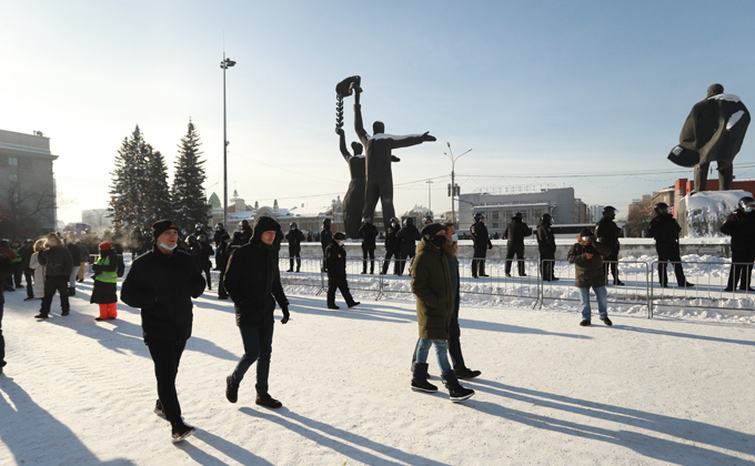 Без поддержки оказались организаторы незаконных акций в Новосибирске