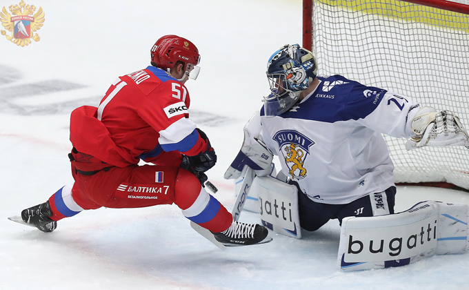 Финские хоккеисты «Сибири» не помогли Суоми обыграть Россию на Шведских играх