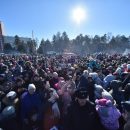 В челябинском парке им. Гагарина отпраздновали Масленицу