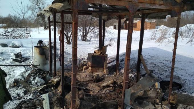 Заживо сгорела женщина у дамбы новосибирской ГЭС