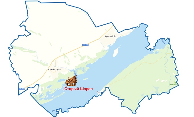 Карта затопленных деревень: что покоится на дне Обского моря