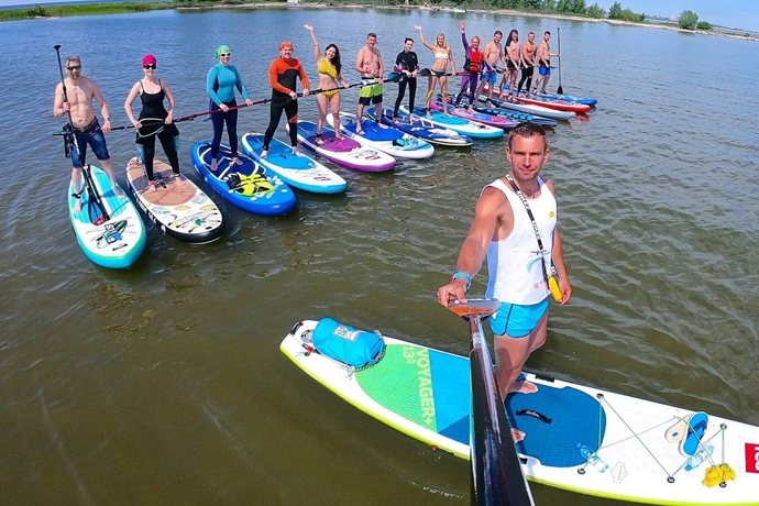 Мода на SUP-серфинг захлестнула Новосибирск:  как  выбрать  доску
