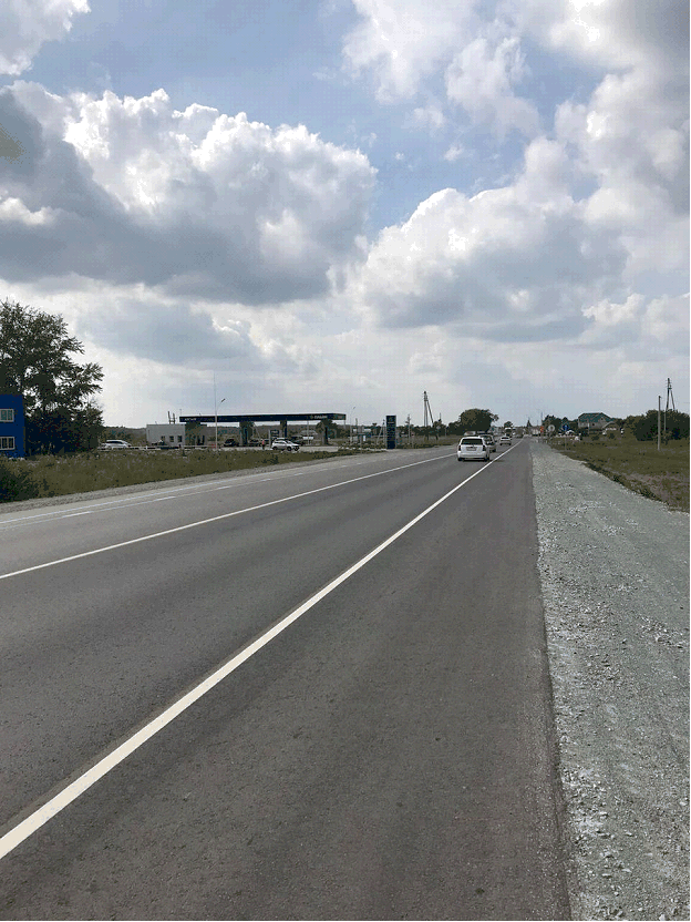 Ремонт трассы до Казахстана завершили в Новосибирском  районе