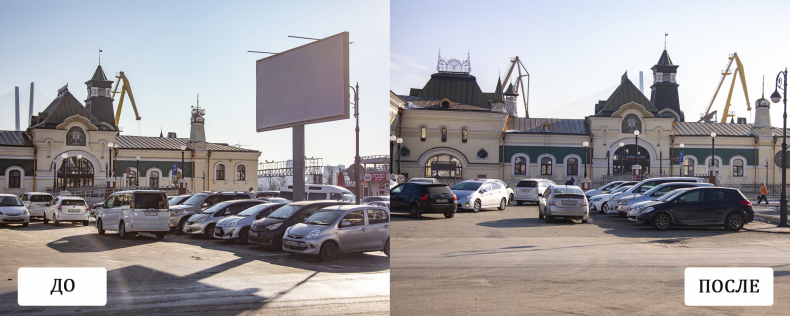 Улицы Владивостока избавляют от визуального шума
