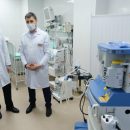 Реконструкцию отделения реанимации в детской больнице скорой помощи проверил губернатор Травников
