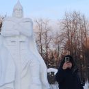 Великий князь победил в фестивале снежных скульптур в Новосибирске