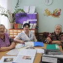 Книгу о войне печатают на принтере ветераны в селе Лебедевка