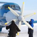 Самолет с уникальным электродвигателем испытали в Новосибирске Самолет с уникальным электродвигателем испытали в Новосибирске