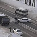 Четырехлетняя девочка пострадала в аварии на улице Одоевского