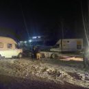 Пять пассажиров маршрутки попали в больницу после столкновения с Мерседесом в Новосибирске