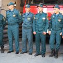 Спасателей МЧС благодарят новосибирцы за тушение пожара на АЗС
