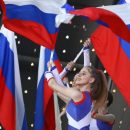 День государственного флага России отметили новосибирцы на Михайловской набережной