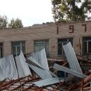 Ураганный ветер разрушил кровлю школы в Кочковском районе Ураганный ветер разрушил кровлю школы в Кочковском районе