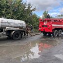 Крыша дома сгорела в поселке Краснозерское Новосибирской области Крыша дома сгорела в поселке Краснозерское Новосибирской области