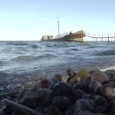 Тайна старой баржи Обского моря: что скрывает полуразрушенный корабль