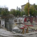 Строители школы №54 в Новосибирске приступили к заливке фундамента